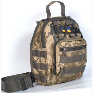 Тактическая сумка на плече - Пиксель ВСУ