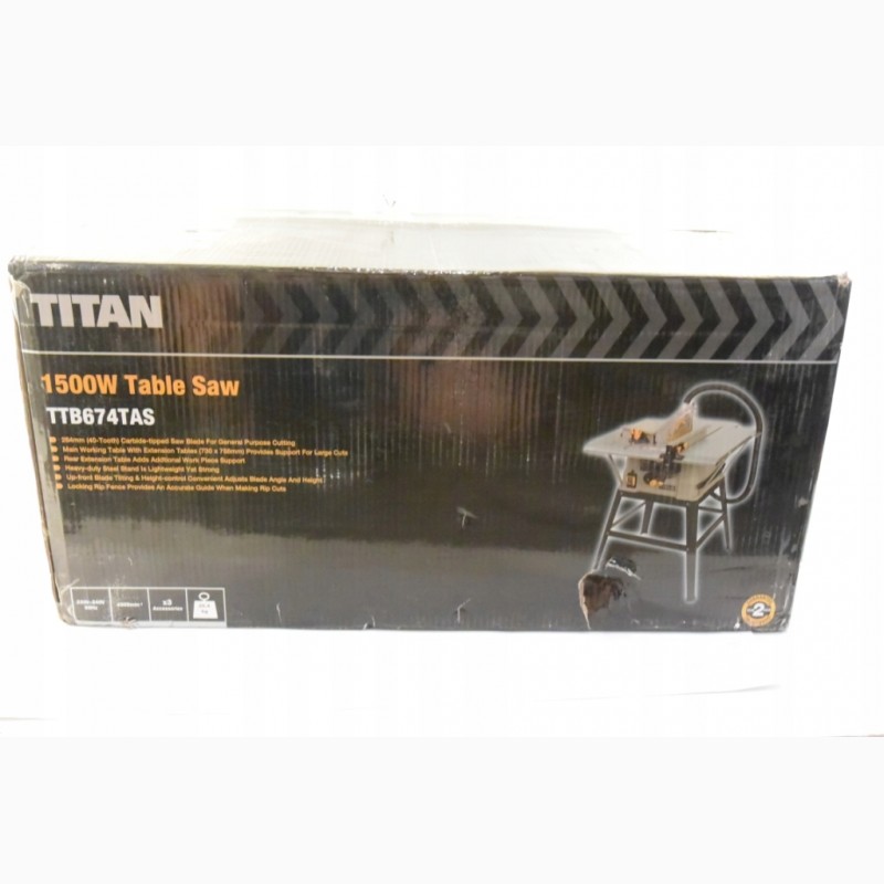 Фото 6. Настольная циркулярная пила Titan TTB674 TAS (Великобритания)