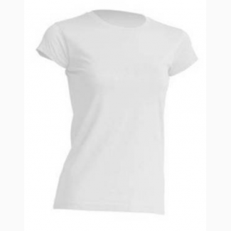 Женская футболка, белая, цветная