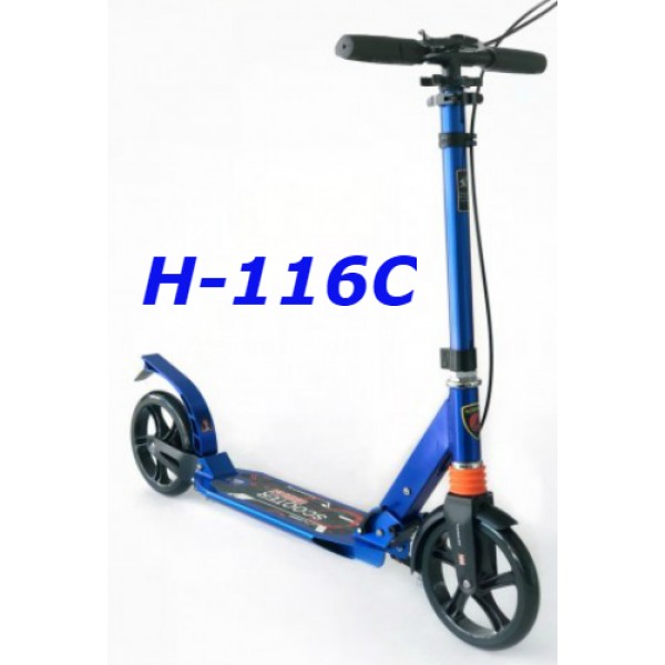 Самокат металлик H-116C scooter колеса 200 мм