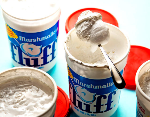 Фото 14. Marshmallow Fluff с ванильным вкусом - сладкое лакомство, ингредиент для десертов