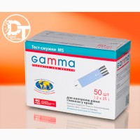Тест-полоски для глюкометра Гамма МС (Gamma MS) - 50 шт