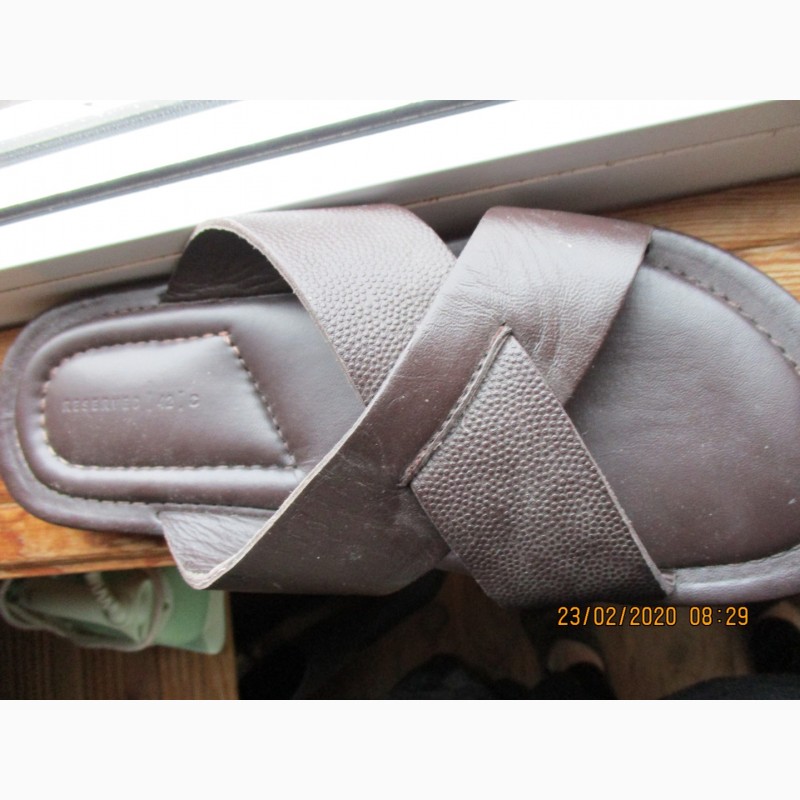 Продам кожаные сандали reserved 42р. стелька 27см