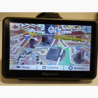 GPS навигатор Prology с полным пакетом свежих карт