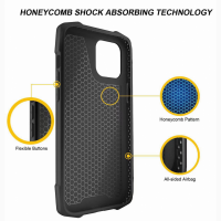Противоударный чехол премиального качества Honeycomb на iPhone 12/12pro/12pro max 13/13pro
