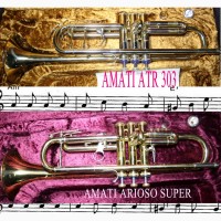 Музичні труби Trumpet Amati, BS, Weltklang, Jupiter, Мундштуки, аксесуари-масло і ін