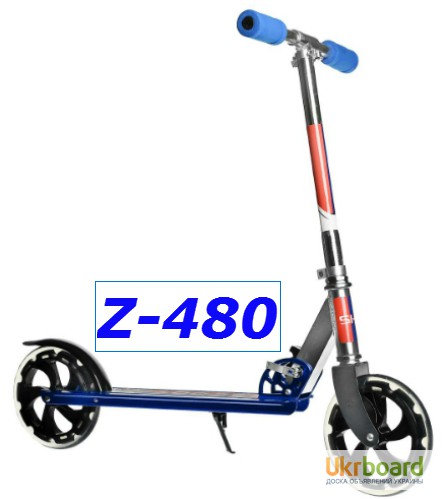 Фото 2. Самокат Z-480 двухколесный scooter