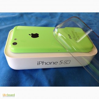 Новый iPhone 5c green 16gb neverlock. Срочно