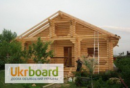 Фото 7. Изготовление строений в сруб в Южном регионе Украины