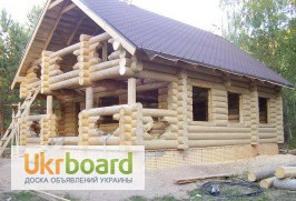 Фото 8. Изготовление строений в сруб в Южном регионе Украины
