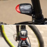 Мигалка (стоп) фонарь для велосипеда три вида и на солнечных батареях