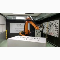 Промышленный робот KUKA для 3Д фрезерования