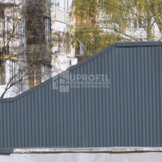 Металлический профиль для забора, купить профиль металлический для забора цена в Киеве