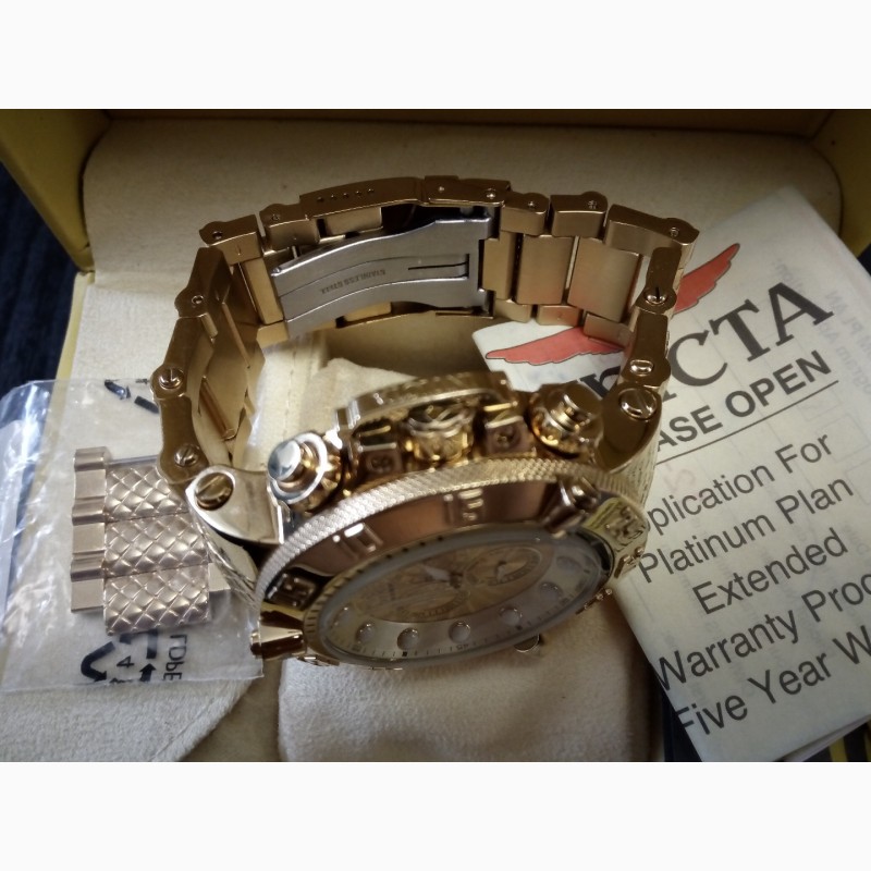 Фото 3. Швейцарский хронограф часы INVICTA SUBAQUA NOMA III 16695 для дайвинга 500 метров Оригинал