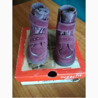 Зимние ботинки Superfit р.26 с непромокаемой мембраной Gore-tex