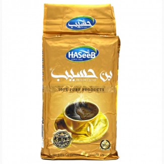 Молотый заварной кофе Haseeb (Хасиб) Сирия, 100% арабика