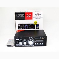 Усилитель звука UKC AK-699BT - Bluetooth, USB, SD-карта, MP3 2x300W 2х канальный