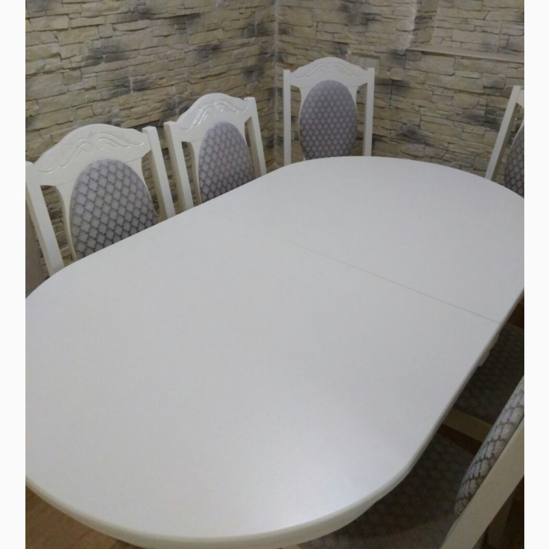 Фото 4. Розкладний стіл Амфора зі стільцями Консул