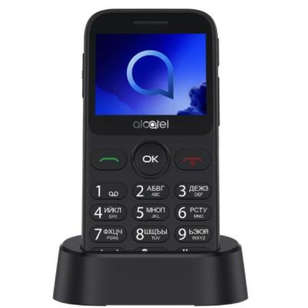 Фото 3. Мобильный телефон Alcatel 2019 Single SIM Metallic Silver, кнопочный мобильный телефон