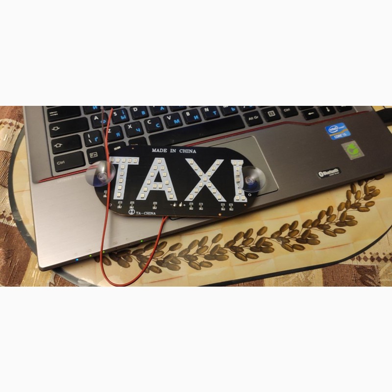 Фото 6. Вывеска такси(taxi), шашка, табличка, дисплей led 12B 12v