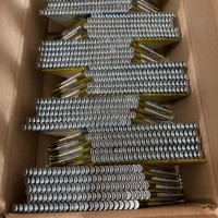 Цвяхи рейкові 90х3.1 мм 34 градуси рифлений, гальванізований (3000 шт)