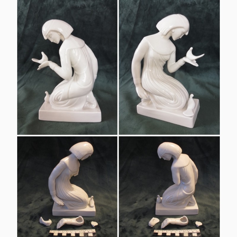 Фото 3. Реставрация керамических статуэток и посуды под заказ в студия «ОМИ»