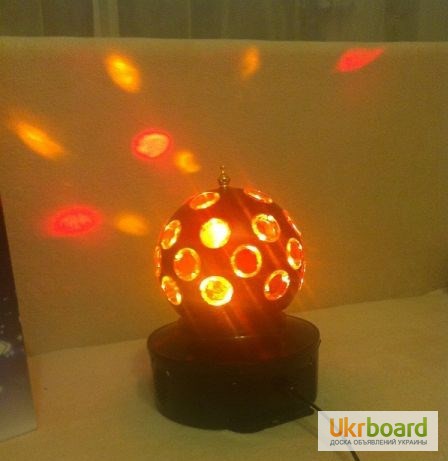 Світлодіодний міні-проектор для вечірок LED Crystal Magic Ball Light