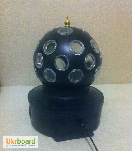 Фото 3. Світлодіодний міні-проектор для вечірок LED Crystal Magic Ball Light
