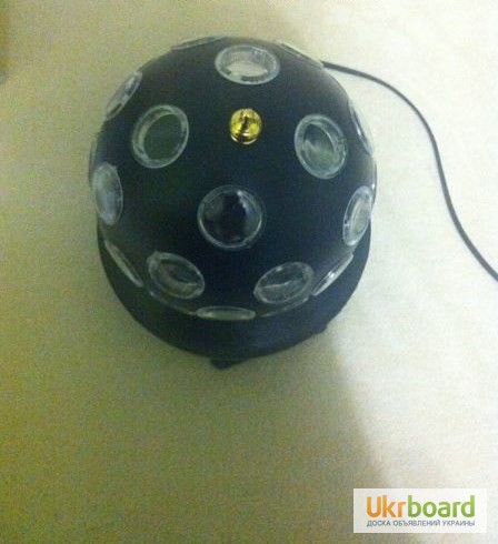 Фото 5. Світлодіодний міні-проектор для вечірок LED Crystal Magic Ball Light