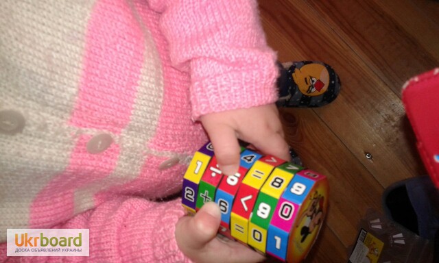 Фото 2. Кубик-рубик математический, деревянная головоломка для развития в подарок шампунь Syoss