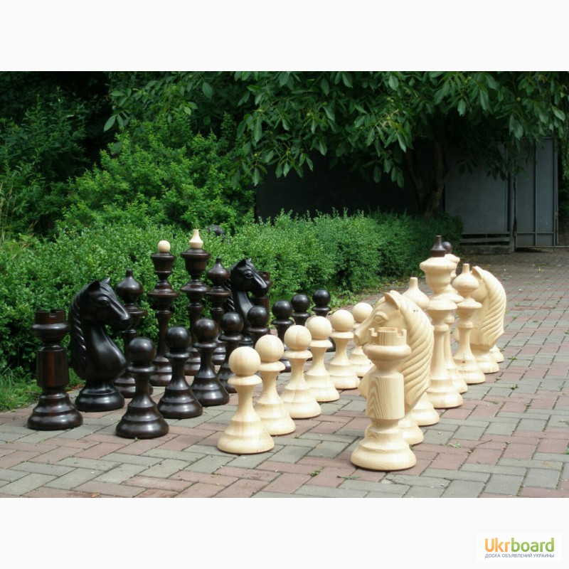 Фото 7. Шахматы большие, деревянные для школы