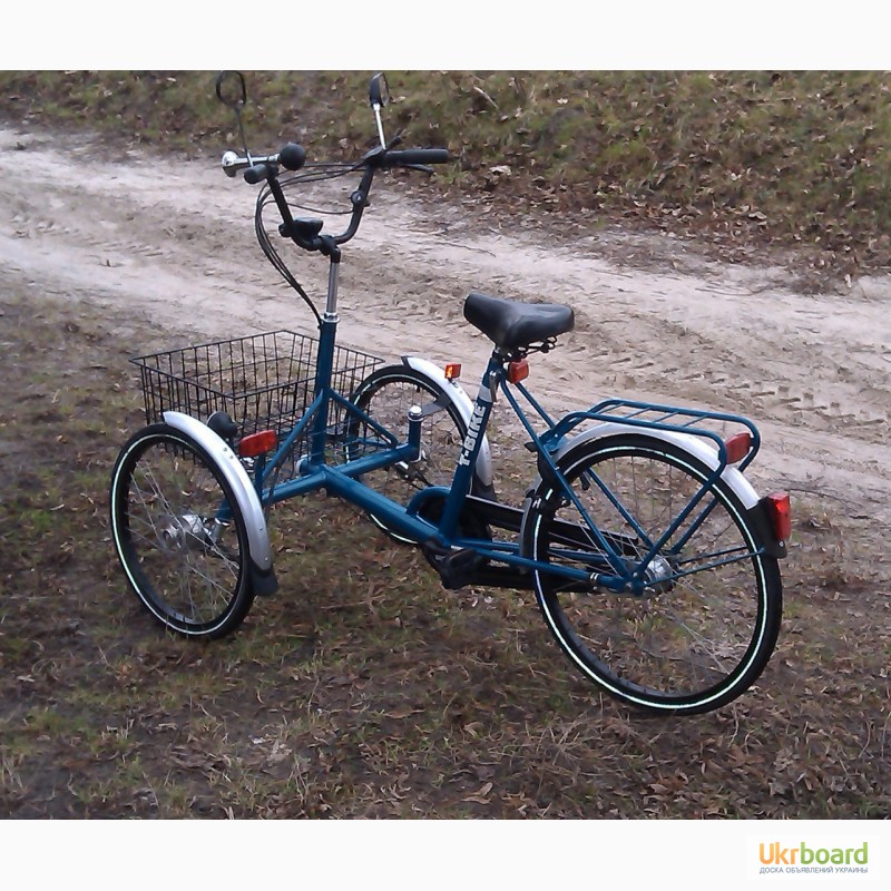 Фото 3. Эксклюзивный велосипед «T-Bikes», трехколесный: 2 передн+1задн. (нов)