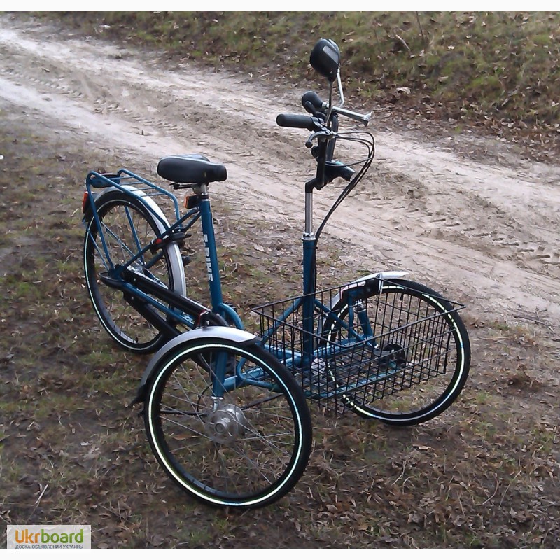 Фото 8. Эксклюзивный велосипед «T-Bikes», трехколесный: 2 передн+1задн. (нов)