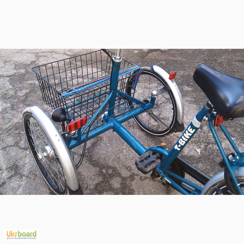 Фото 9. Эксклюзивный велосипед «T-Bikes», трехколесный: 2 передн+1задн. (нов)