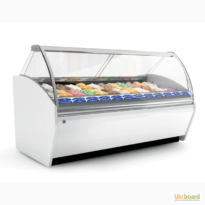 Фото 5. Морозильные витрины для мягкого мороженого (Холодильные) эконом и люкс