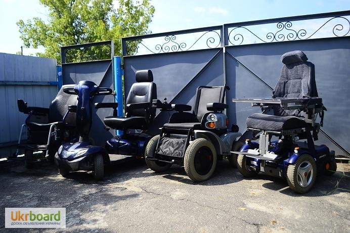 Фото 2. Инвалидные коляски с электроприводом Ходунки из Германии