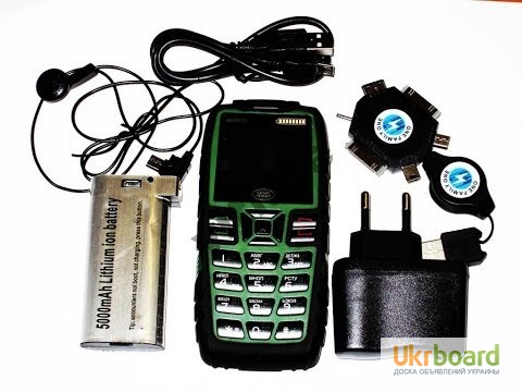 Фото 6. Телефон Противоударный Nokia Land Rover АК 8000 Батарея 5000мач