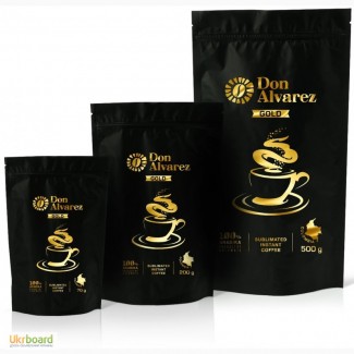 Кофе растворимый TM Don Alvarez Gold
