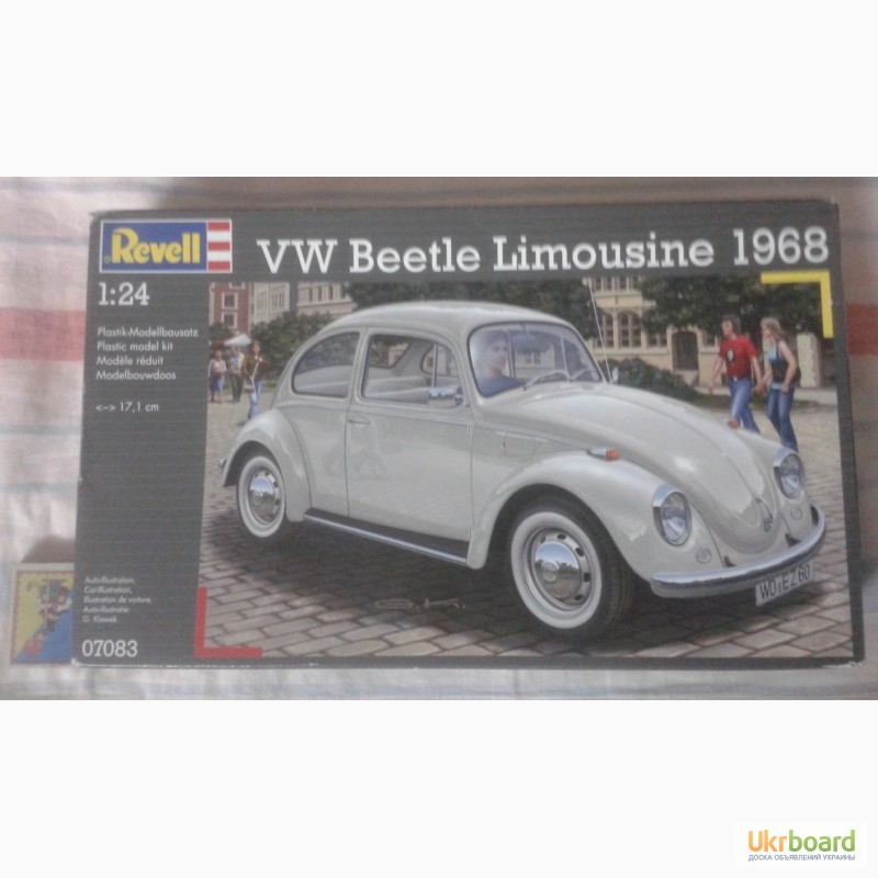 VW Beetle Limousine 1968 (Фольксваген Жук лимузин) Revell 07083 1:24
