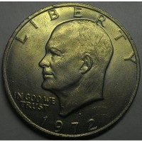 США 1 доллар 1972 год СОСТОЯНИЕ