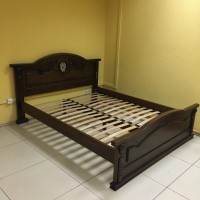 Ліжко двоспальне дерев’яне