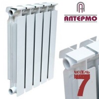Радиатор биметаллический Алтермо 7. Бесплатная доставка по Украине