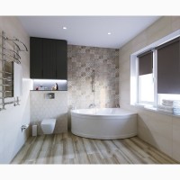 Плитка для ванної – дизайн безкоштовно