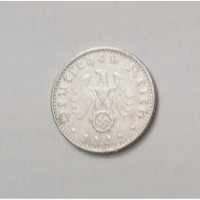 Монета. Германия - Третий рейх 50 рейхспфеннигов, 1942
