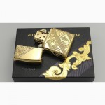 Продам зажигалку Zippo 29653 Gold Plated Golden Scroll