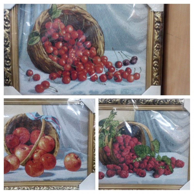 Картина гобелен Корзина с фруктами