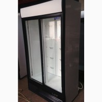 Холодильний шкаф-купе б/у. Скляні двері розсувні