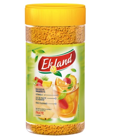 Фото 2. Гранулированный чай Ekland малина с витамином C 350g Чайный напиток гранулированный