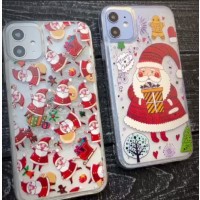 Рождественский новогодний чехол Apple iPhone от 7 Plus до 12 Pro Max Christmas New YeaR