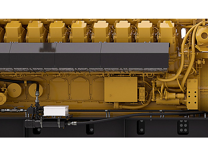 Б/У Дизельгенератор Caterpillar 3516B HD, 2, 2 МВт, 2007, 177 годин. контейнер